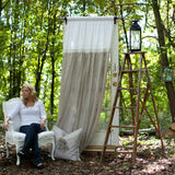 Bella Donna Extra Long Ruffle Curtain