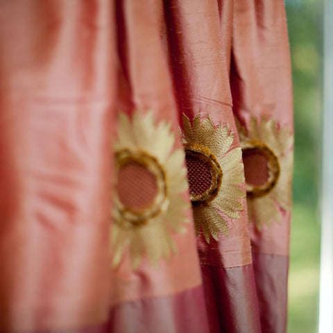 SARAH SUNFLOWER CURTAIN